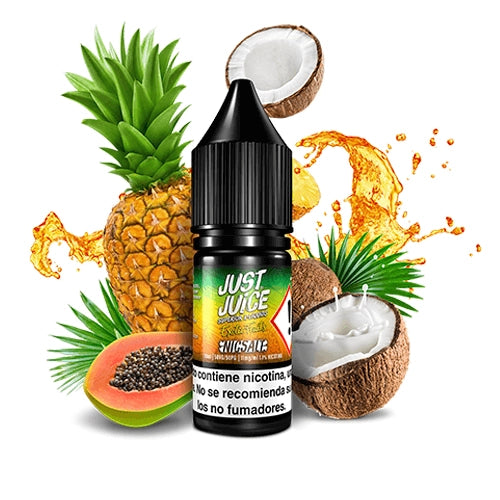 Just Juice Exotic Fruits Nic Salts Papaya, Pineapple & Coconut 10ml