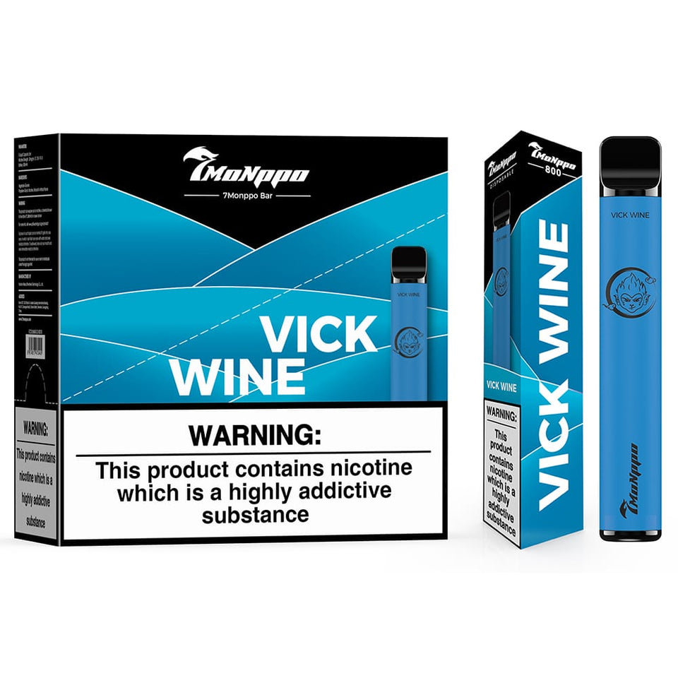 Vick Wine 7monppo Desechable