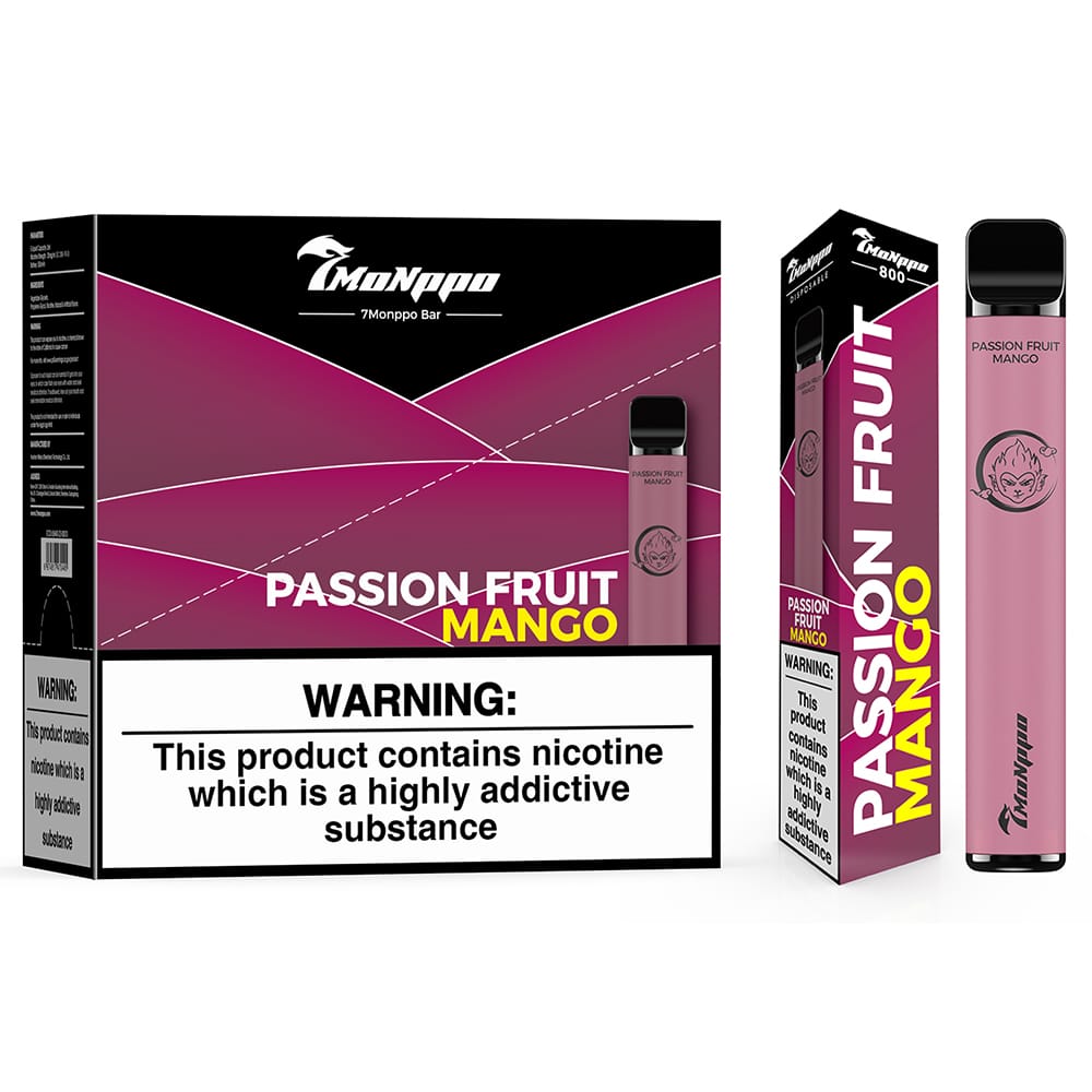Passion Fruit Mango 7monppo Desechable