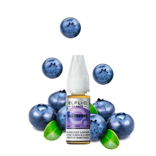 Blueberry Nic Salt 10mg-20mg - Elfliq by Elf Bar