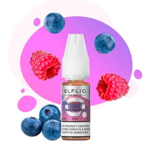 Blueberry Sour Raspberry Nic Salt 10mg-20mg - Elfliq by Elf Bar