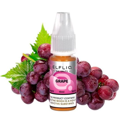 GRAPE Nic Salt 10mg-20mg - Elfliq by Elf Bar