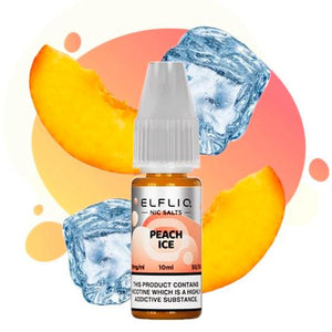 PEACH ICE Nic Salt 10mg-20mg - Elfliq by Elf Bar