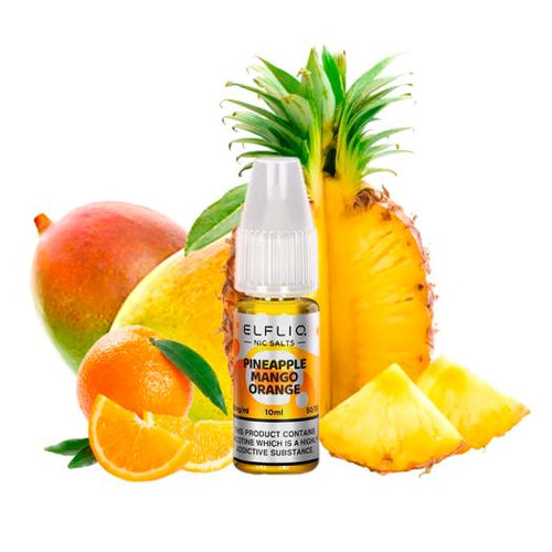 Pineapple Mango Orange Nic Salt 10mg-20mg - Elfliq by Elf Bar
