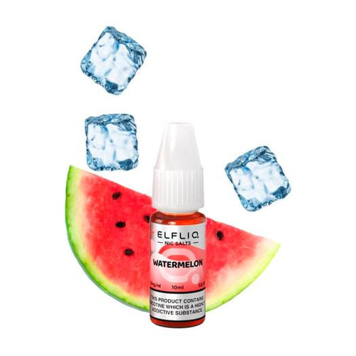 Watermelon Nic Salt 10mg-20mg - Elfliq by Elf Bar