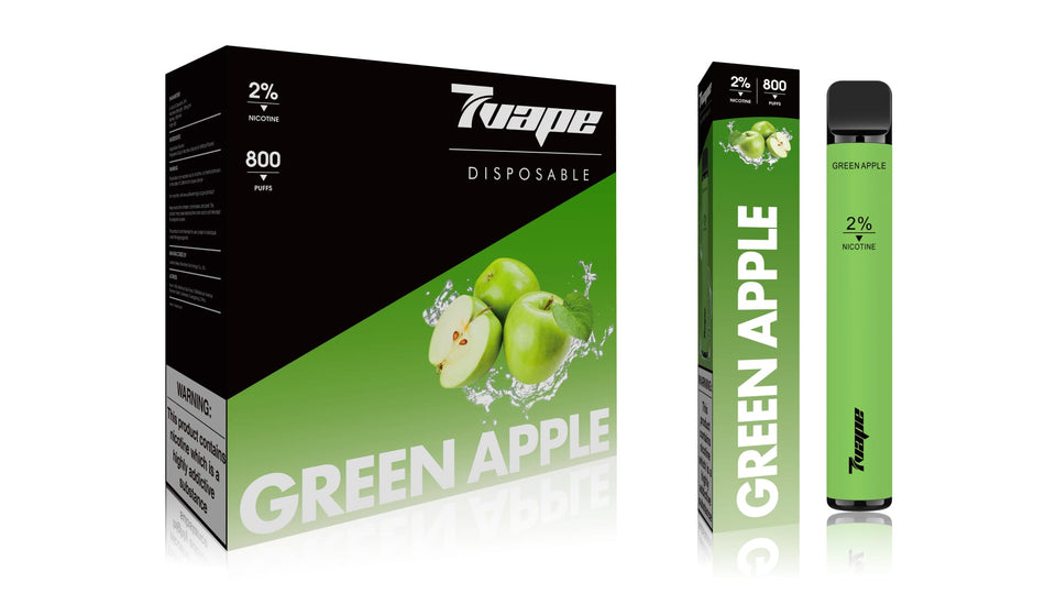 Green Apple  7monppo Desechable