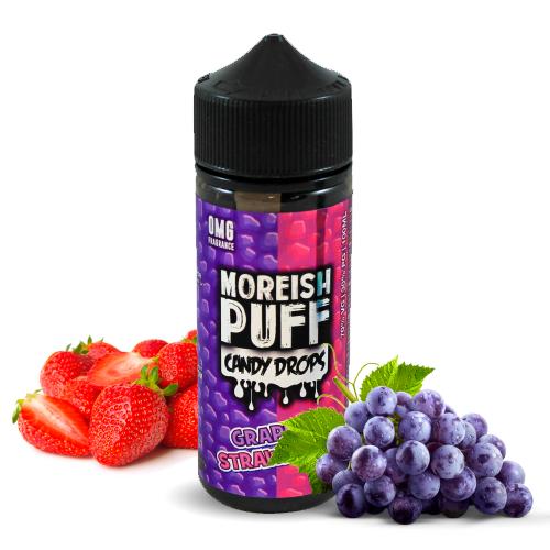 Moreish Puff Candy Drops Grape Strawberry 100ml (Shortfill)