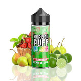 Moreish Puff Fruits Strawberry Pear & Lime 100ml (Shortfill)