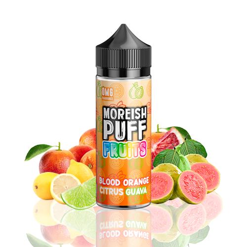 Moreish Puff Fruits Blood Orange Citrus Guava 100ml (Shortfill)