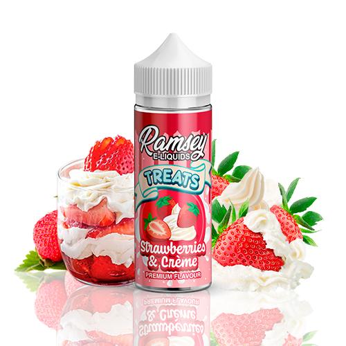 Ramsey E-Liquids Treats Strawberries & Cream 100ml