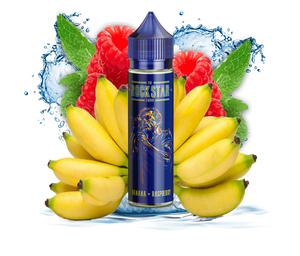 THE ROCKSTAR - BANANA RASPBERRY 50/60ML 0MG