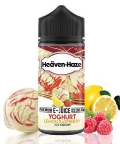 HEAVEN HAZE YOGHURT LEMON RASPBERRY 100 ml